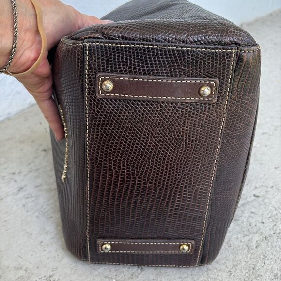 Dooney Burke embossed leather - Picture 6 of 8